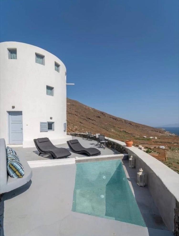 Villa Anemos Windmill Vourvoúlos Esterno foto